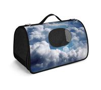 MKLYR Pet Carrier, Beautiful Scenery Images Printed Pet Function Handbag, Breathable Mesh Soft Cushion, Pet Travel Portable Bag Carrier for Cat and Small Dog Home, 45X26X23.5cm