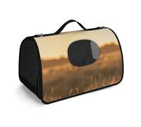 MKLYR Pet Carrier, Real Horse Photos Printed Pet Function Handbag, Breathable Mesh Soft Cushion, Pet Travel Portable Bag Carrier for Cat and Small Dog Home, 45X26X23.5cm