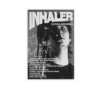 MKLYUA Cuts & Bruises by InhalerPoster Canvas Classic Decoration Waterproof Fading Mural Art Universal Decoration Painting Give Friend Teacher Gift16x24inch(40x60cm) Unframe-style
