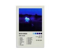 MKLYUA Daniel Caesar Never EnoughPoster Canvas Classic Decoration Waterproof Fading Mural Art Universal Decoration Painting Give Friend Teacher Gift08x12inch(20x30cm) Unframe-style