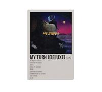 MKLYUA Lil Baby My TurnPoster Canvas Classic Decoration Waterproof Fading Mural Art Universal Decoration Painting Give Friend Teacher Gift20x30inch(50x75cm) Unframe-style