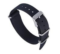 MKMKM Watch Strap，Watch bands,Nylon Strap Universal 18mm 20mm 22mm Watch Straps Men Striped Replacement Watch Accessories Sport Watch Straps Braid(Black,18mm)