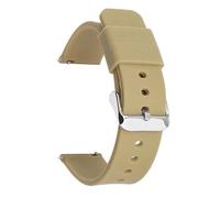 MKMKM Watch Strap，Watch bands,Quick Release Silicone Band Universal Watch Straps 20mm 22mm 14mm 16mm 18mm Women Men Accessories(Khaki,18mm)