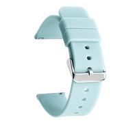 MKMKM Watch Strap，Watch bands,Quick Release Silicone Band Universal Watch Straps 20mm 22mm 14mm 16mm 18mm Women Men Accessories(Light Blue,14mm)