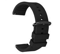 MKMKM Watch Strap，Watch bands,Silicone Watch Band Quick Release Rubber Watch Strap 20mm 22mm 24mm Watch Strap Watch Replacement Watchband Green(Black-Black,22mm)