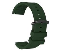 MKMKM Watch Strap，Watch bands,Silicone Watch Band Quick Release Rubber Watch Strap 20mm 22mm 24mm Watch Strap Watch Replacement Watchband Green(Green-Black,24mm)