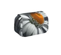 MKNAZ Cute Ladybug Prints Flip Pencil Case - Double-Layer Large Capacity Pen Organizer with Dual Zippers - for Students, Artists & Travelers