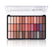 MKNZOME 39 Colours Eyeshadow Palette, Highly Pigmented Full Matte Nude and Shimmer Eyeshadow Makeup Palette for Women, Waterproof Long-Lasting, Soft and No Clumping, Warm Tones for Everyday Makeup#2