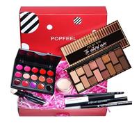 MKNZOME All in One Makeup Kit for Women Full Kit, Make-up Sets Makeup Bundle Includes Eyeshadow Palette, Lip Gloss, Concealer, Mascara, Eyeliner, Portable Travel Makeup Kit Makeup Gift Set for Women