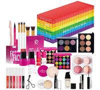 MKNZOME All-in-One Makeup Kit for Women Full Set, Professional Make Up Kit for Teens & Adults, Complete Cosmetic Gift Set With Eyeshadow Blush Lipstick Concealer, Starter Bundle Set for Girls
