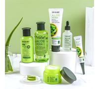 MKNZOME Aloe Vera Skincare Set, 6Pcs Skin Care Pamper Gifts for Women, Skin Care Sets & Kits Facial Kit with Cleanser, Face Serum, Face Cream, Eye Cream, Body Serum, Body and Bath Set, Self Care Gift