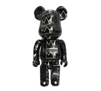 MKOLKGNE Doll Decoration, Bearbrick 400% Crown Violent Bear Building Blocks Bear Children's Birthday Gift 28cm/11in