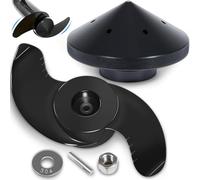 MKP-38 Weedless Wedge 2 Prop & Eliminator Trolling Motor Prop Nut For Minn Kota 112 lb Thrust 4-1/2" Motors, 1865023 Trolling Motor Prop for Minn Kota Ulterra, Fortrex, Terrova, Riptide, Ultrex 112