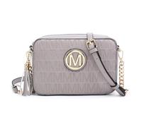 MKP Lightweight Small Fashion Crossbody Bags Purses for Women Signature Shoulder Messenger Bag with Tassel Zipper Pocket, Grey