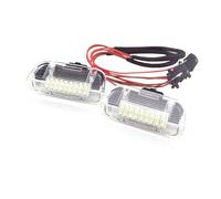 MKptopia 2 Units LED Under Door Rear Lights Compatible with Golf 5 6 Plus Passat CC Scirocco Sharan Ti-Guan Jet-TA EOS Cayenne Sea-t Rear Door (Clear Version)