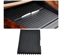 MKptopia Car Console Center Cup Holder Sliding Cover Roller Blinds Storage Box Zipper Sliding Cover Compatible with B-MW X5 E70 X6 E71 E72 07-14-A Section
