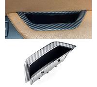 MKptopia RHD New Car Interior Door Armrest Panel Cover Handle Storage Box Armrest Frame Compatible with B-MW X3 X4 F25 F26 2011-2017-Carbon Fiber