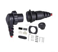 MKR-28 Trolling Motor Connector Kit with 60A Circuit Breaker | IP67 Waterproof Replacement for Minn for kota Parts 1865120 & 1865115, 12V-48V Marine for battery with Stainless Steel