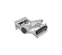 MKS Cycle Bicycle Bike Seahorse Flat Pedal Silver - 9/16 Inch