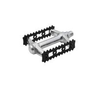 Mks Super Sylvan Gordito 9/16´´ Pedals Silver One Size Black