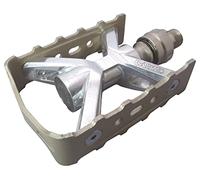 MKS Esprit EZY Superior: Quick-release, lightweight pedal for urban cycling, Metallic