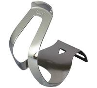 MKS Half Clip Steel Pedal Clips: Durable Steel Construction for Long-Lasting Performance, Lightweight Design Ensures Secure Foot Retention and Enhanced Pedaling Efficiency
