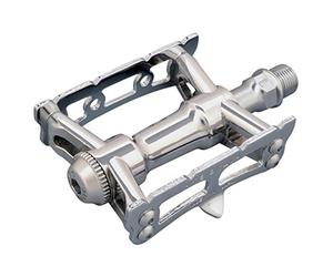 MKS (Mikashima) Silvan Truck Next Pedal, Silver, Left and Right Set