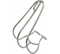 MKS Stainless Steel Cage Toe Clips Medium Silver