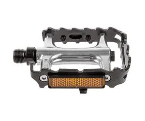 MKS VP Comp P Components MTB Pedal with Black Cage- Silver