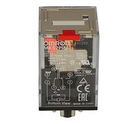 MKS2PIN 24AC | MKS2PIN AC24 | 376763 | OMRON RELAY, PLUG-IN, 8-PIN, DPDT, 10 A, MECHANICAL & LED INDICATOR, TEST BUTTON, 24VAC