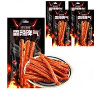 MKSDDF-58g*4 Packs Latiao Spicy Strips Chinesische Snacks Chinese Snacks Latio Spicy Snack Combination-casual Snacks-office Snacks-Mix and Match (Spicy sticks*4 packs)