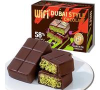 MKSDDF-70g Dubai Chocolate Dubai Chocolate Bar Pistachio Dubai Chocolate Bar Pistachio Chocolate Chocolate Dubai Gourmet Chocolate Bars-Almond Chocolate-Various Flavors (Almond filling)
