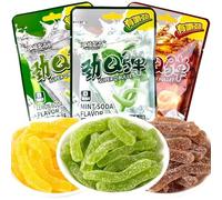 MKSDDF-TANGY Q-BURST! Sweet and Sour Taste Ultra-Chew Gummy Snacks Pick and Mix Sweets | Squishy, Stretchy &Pick & Mix Treats Selection for Kids Adults