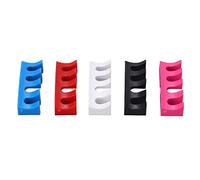 MKSDJFKA 5Pcs Badminton Racket Load Spreader Adapter, Stringing Machine Tool Accessory for Repair Maintenance, Tension PVC Protector with Fluted Design for AEF ALPHA VICTOR Racket