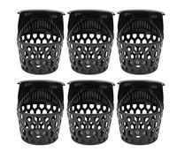 MKSDJFKA 6PCS Plastic Snooker Basket, Billiard Ball Storage Pocket, Durable Pool Table Accessories with Hanging Design, Set of 6 Practical Web Pockets for Home and Billiard Parlor Entertain (16CM)