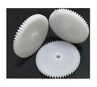 MKSIWSA Industry 563A 0.5M 29MM GEAR Modular 0.5 56 Teeth 3mm Hole Plastic Gear Wheel Accessories 10pcs/lot (Hole Diameter : 3mm Tight, Number of Teeth : 56 Teeth)