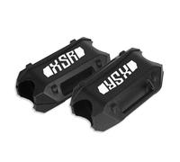 MKSZY 2023 2024 25MM Engine Guard Bumper Crash Bar Protection Block For Y&amaha XSR 700/900 XSR900 XSR700 2016 2017 2018 2019 2020 2021 2022