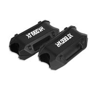 MKSZY Motorcycle 25MM Engine Guard Bumper Crash Bar Protection Block For Y&amaha XT 600XR 600Z 1200Z XT600XR XT600Z XT1200Z XVS1100