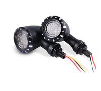 MKSZY Motorcycle Indicator Light 10mm 12V Turn Signal Blinker Brake Lamp Universal For Triumph Tiger 800 900 Speed Triple For Daytona 675
