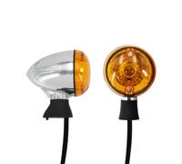 MKSZY Motorcycle Metal Front Rear Turn Signal Light Case Indicator Amber Lamp For Indian Scout Sixty BOBBER 2014 2015 2016 2017 2018 2019 2020 2021