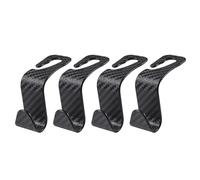 MKSZY Universal Car Seat Headrest Carbon Fibre Hook Hooks Storage Hanger Back Organizer Holder Interior Accessories