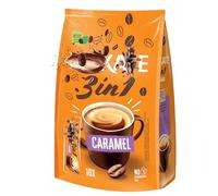 Mkte 3 in 1 Classic, Caramel & Latte Flavours Coffee Sachets Bag 170g | Perfect for On-the-Go, Home & Office Coffee (6, Caramel)