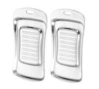 MKTOLHUS Garlic Press Manual 14x7cm Easy Clean | 304 Stainless Steel Garlic Grinder and Wasabi Mincer, Fine Mesh Grater for Horseradish Paste