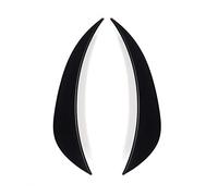 MKVAXR 1 Pair Car Front Bumper Splitter Canard Air Vent Cover Trim, for Mercedes-Benz, C Class W205 AMG 2015 2016 2017 2018 Car Spoiler Trim