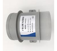 MKVAXR 1 Pcs Marine 3 Inch In Line Bilge Turbo Blower 12 Volt Water White Suit Five Fan Boat Accessories Boat Engine Blower Fan