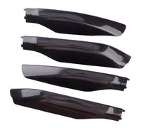 MKVAXR 1 Set Car Roof Rack Rail End Cover Shell Caps Black, for TOYOTA, for Land Cruiser Prado FJ150 2010-2015 2016 2017 2018 ABS Plastic Car Roof Rack