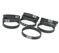 MKVAXR 10pcs 120/122/124/126/128 2GT Timing Belt, W=6/9mm, Teeth 60/61/62/63/64, GT2 Closed-Loop Synchronous Belt, 120-2GT 3D Printer Timing Belt(BLACK Length 128 GT2)