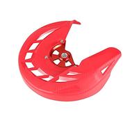 MKVAXR 15mm Hub X-Brake Front Brake Disc Rotor Guard Cover Protector Protection Motocross Off Road For CRF250L CRF250M 2012-2016 Motorcycle Brake Disc Guard(Red)