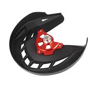MKVAXR 15mm Hub X-Brake Front Brake Disc Rotor Guard Cover Protector Protection Motocross Off Road For CR CRF CR125 2004-2005 CR250 CRF250L 2004-2015 Motorcycle Brake Disc Guard(Black)