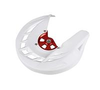 MKVAXR 15mm Hub X-Brake Front Brake Disc Rotor Guard Cover Protector Protection Motocross Off Road For CRF250L CRF250M 2012-2016 Motorcycle Brake Disc Guard(White)
